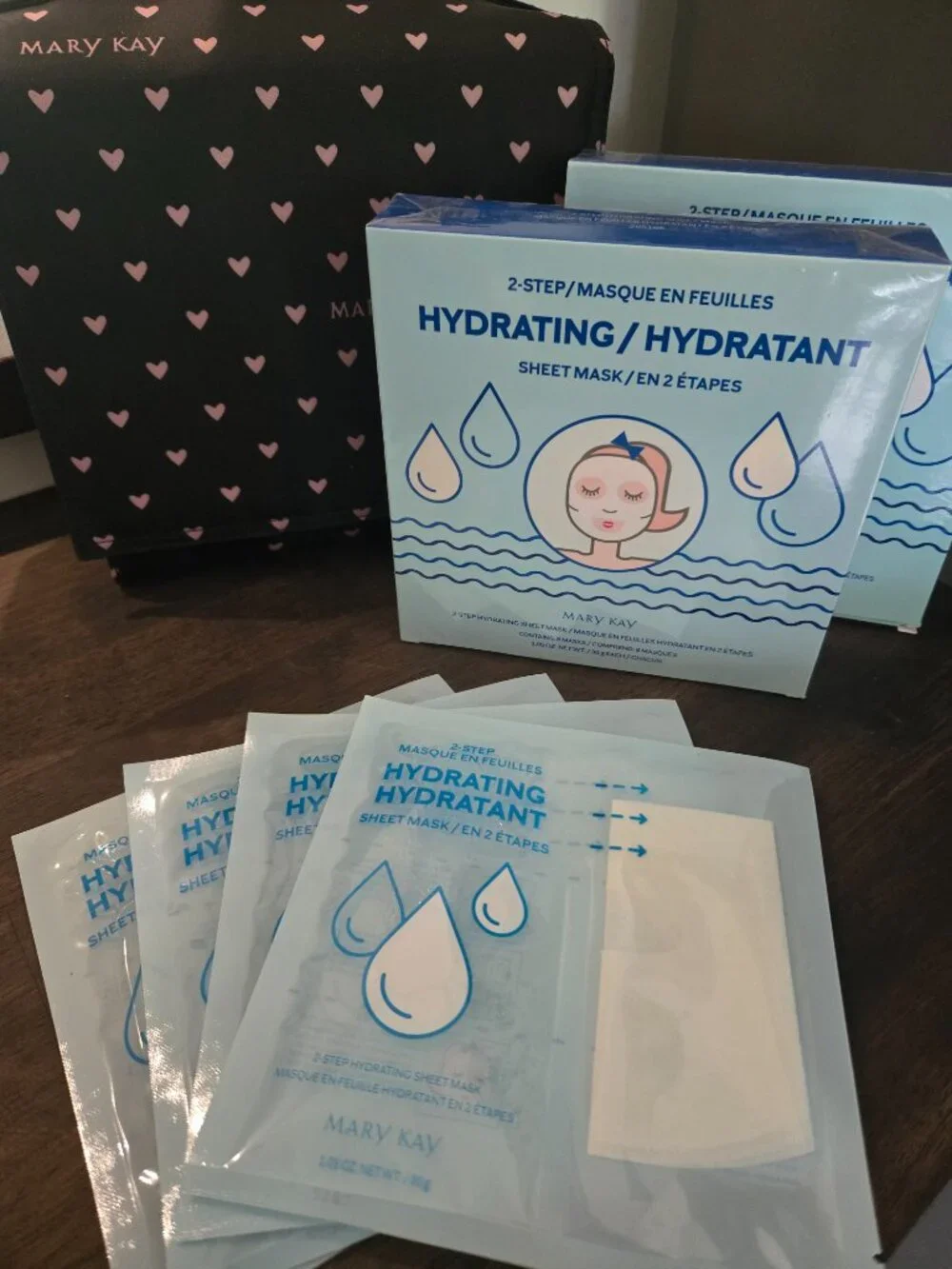 🩷2 x Mary Kay New In Box 2 Step Hydrating Sheet Masks - Picture 2 of 3